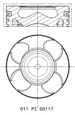 Mahle 011PI00117000