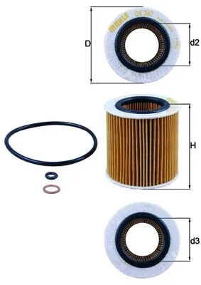 Mahle OX387D