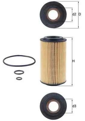 Mahle OX153D3