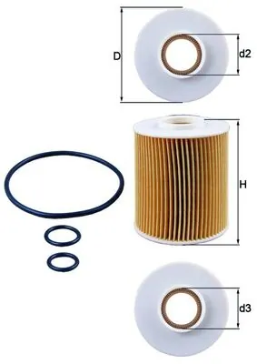 Mahle OX1634D