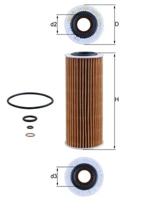 Mahle OX368D1