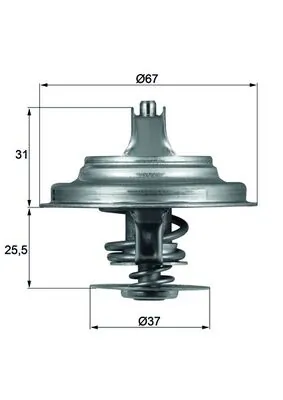 Mahle TX2587D
