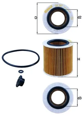 Mahle OX387D1