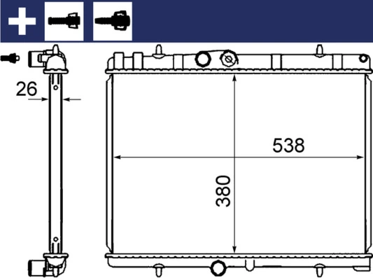 Mahle CR2014000S