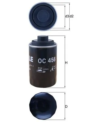 Mahle OC456