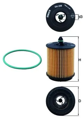 Mahle OX258D