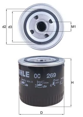Mahle OC269