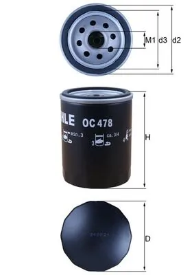Mahle OC478