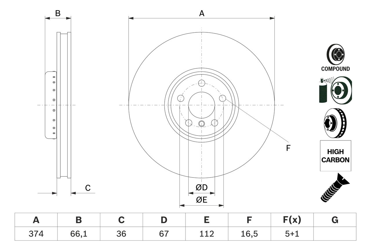 BOSCH 0986479F54