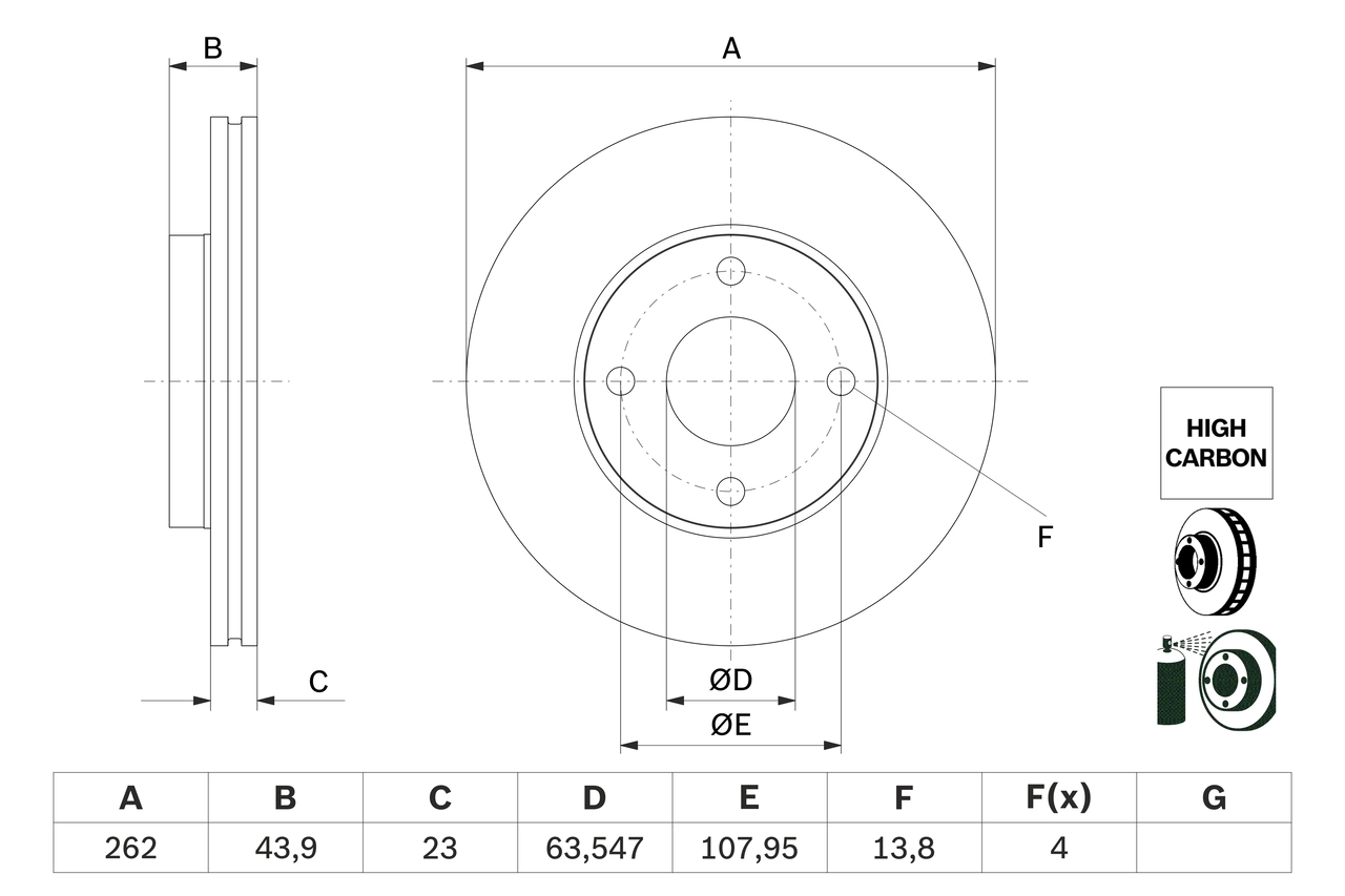 BOSCH 0986479F70
