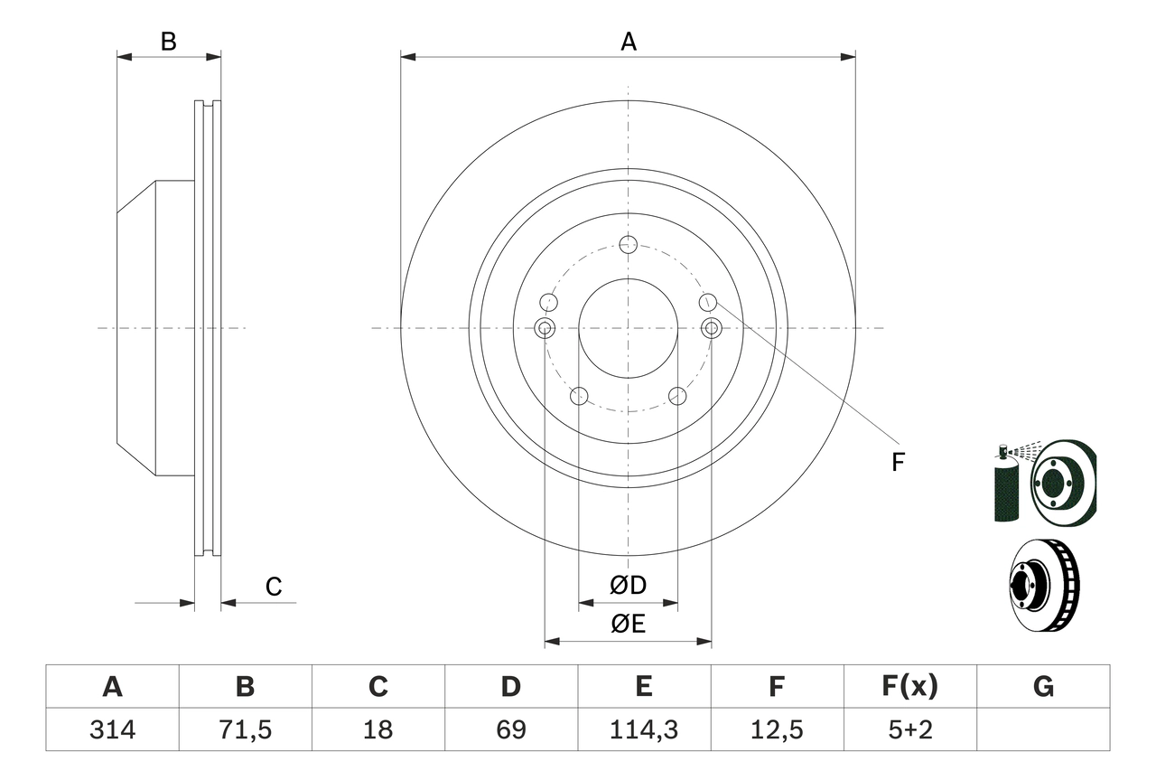 BOSCH 0986479F43