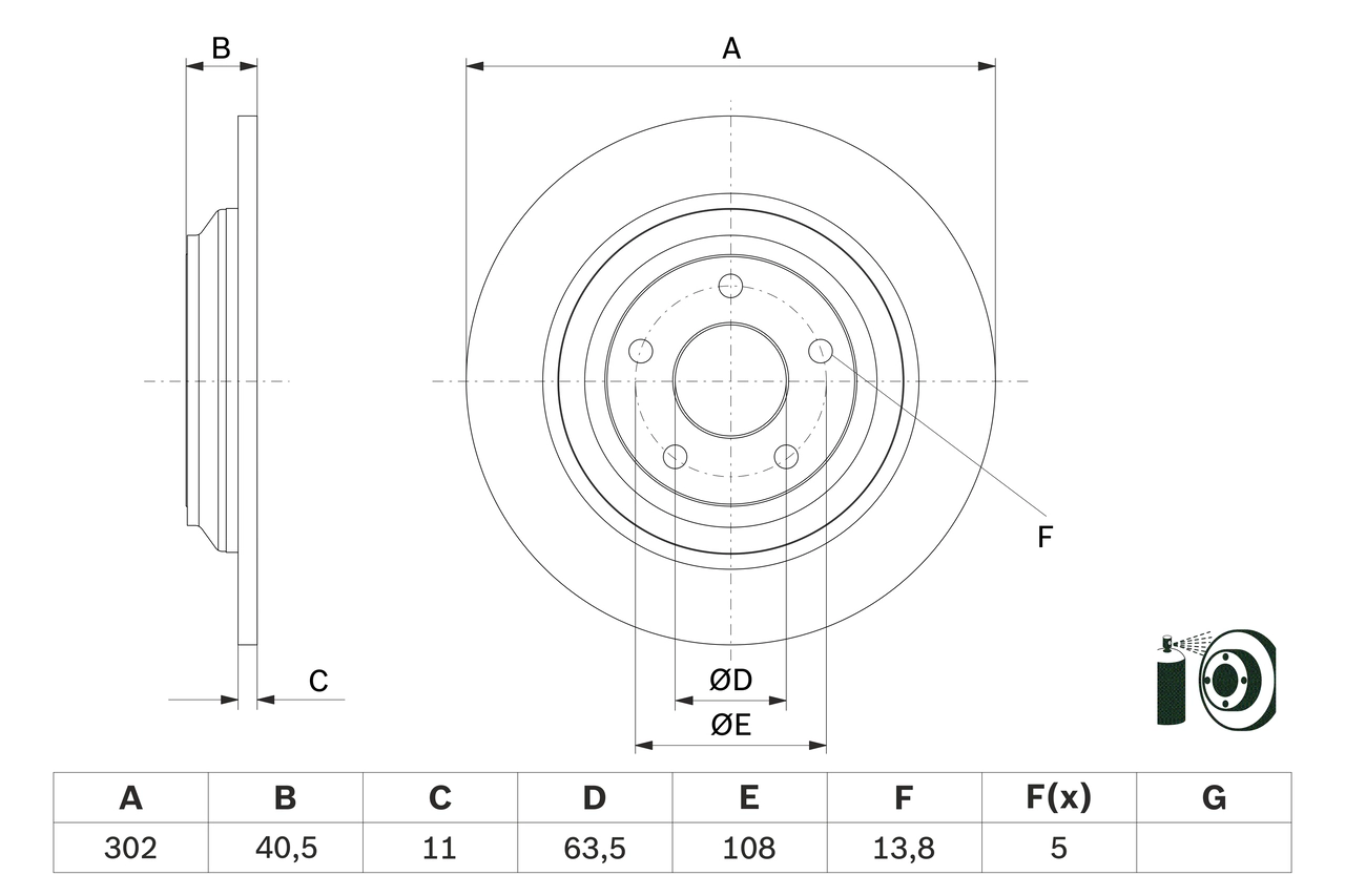 BOSCH 0986479F79