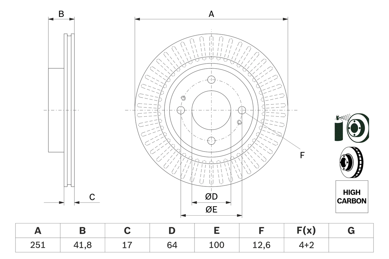 BOSCH 0986479F14
