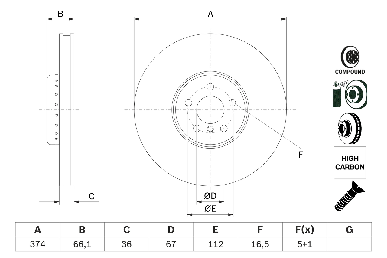 BOSCH 0986479F60
