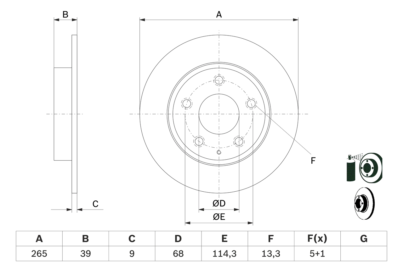 BOSCH 0986479E54