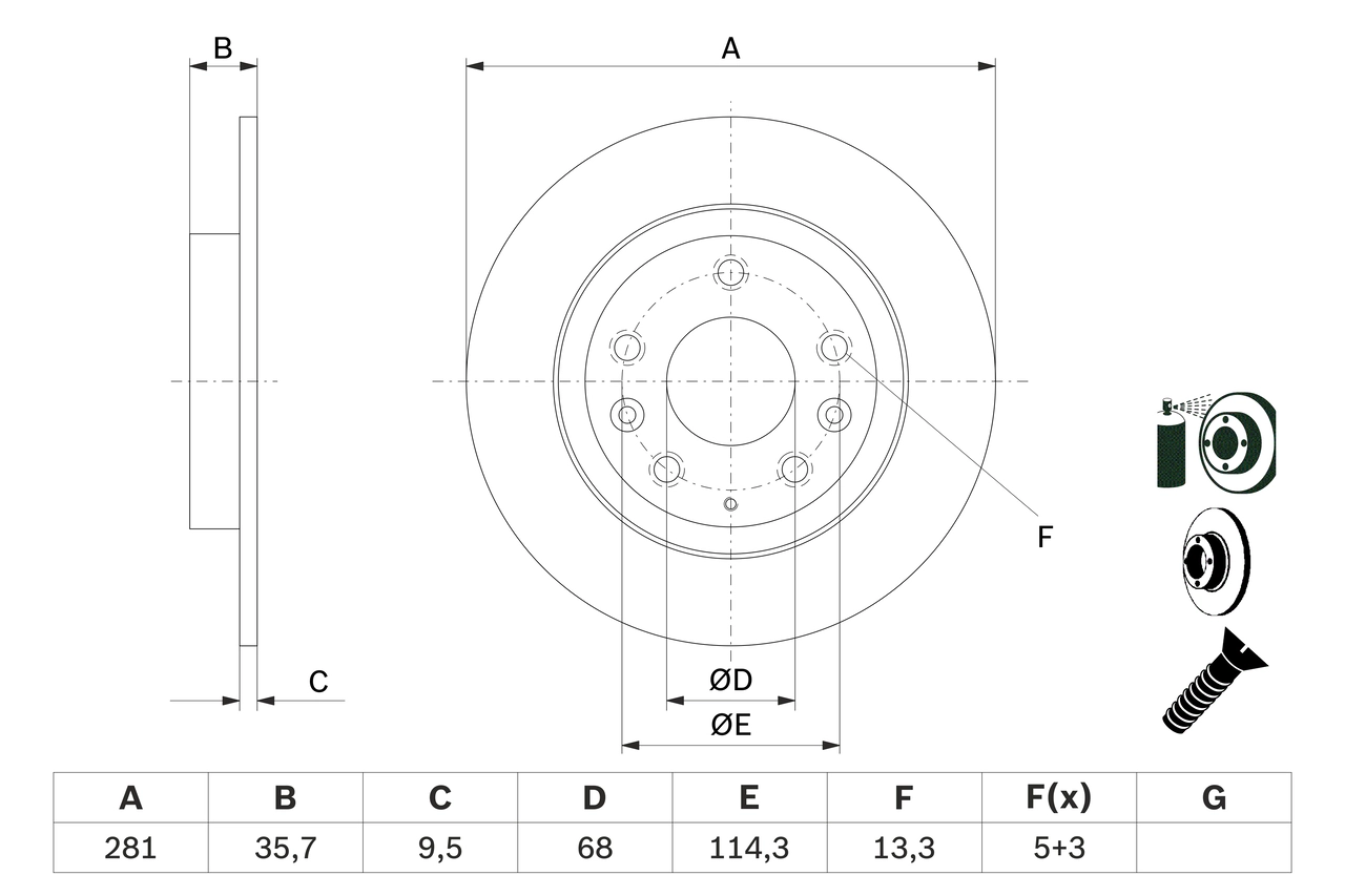 BOSCH 0986479E55