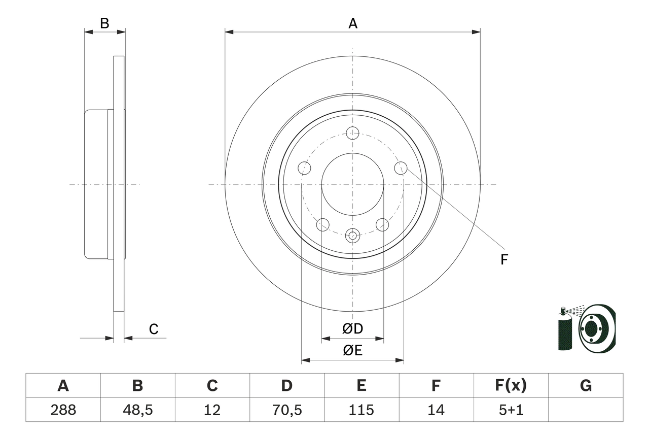 BOSCH 0986479F83