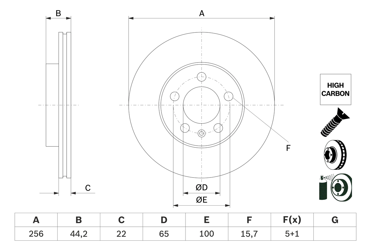 BOSCH 0986479F32