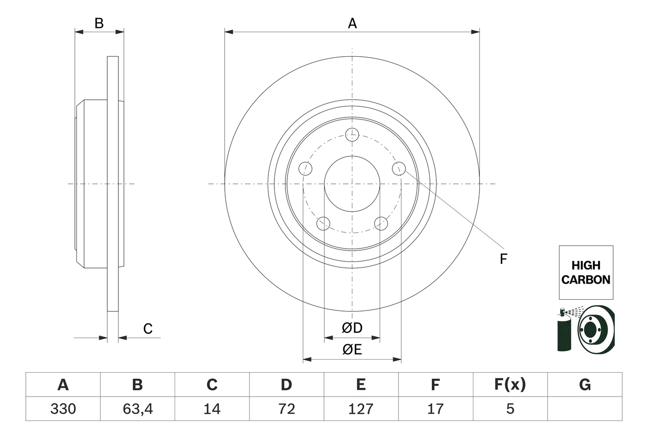BOSCH 0986479F89