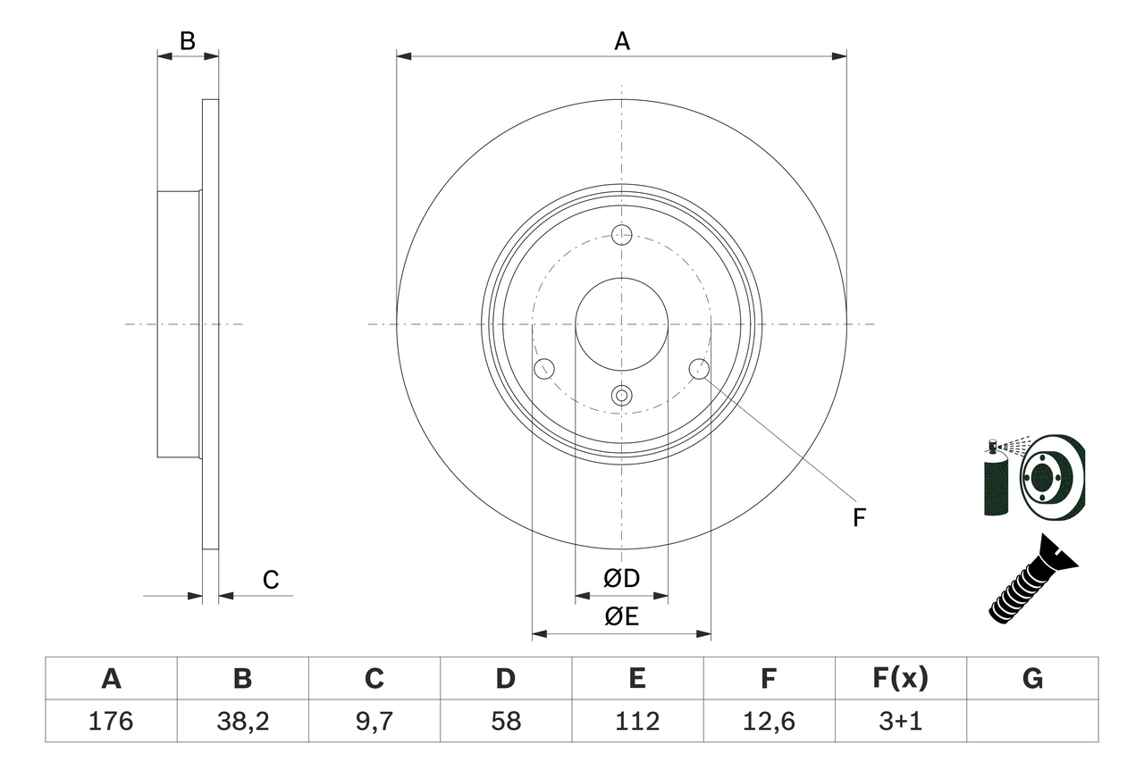 BOSCH 0986479E74