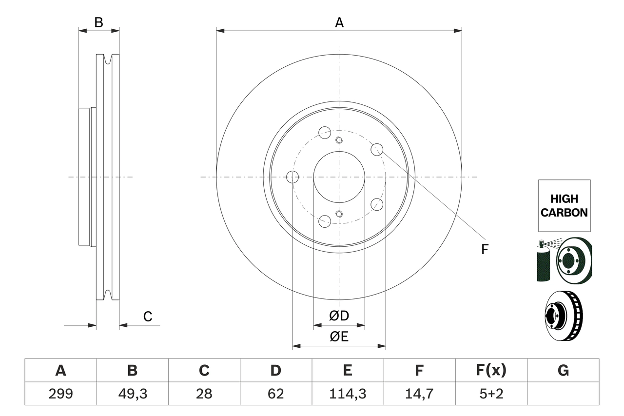 BOSCH 0986479F49
