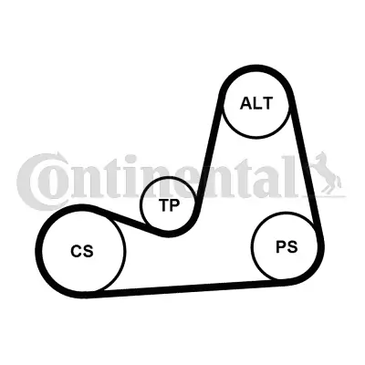 Continental 5PK1110K2