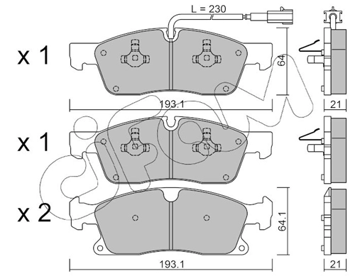 BREMBO P48001