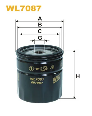WIX WL7087