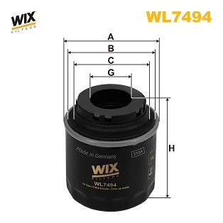 WIX WL7494