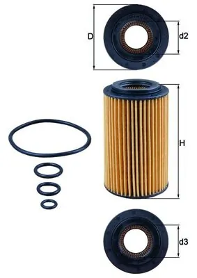 Knecht-Mahle OX1537D