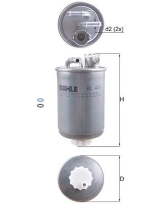 KNECHT/MAHLE KL476D