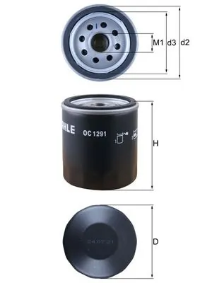 KNECHT/MAHLE OC1291
