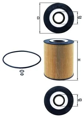 KNECHT/MAHLE OX146D