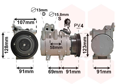 VAN WEZEL 8200K161