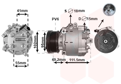 VAN WEZEL 3201K701