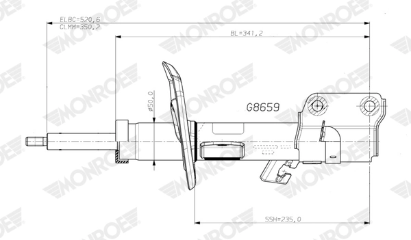 Monroe G8659