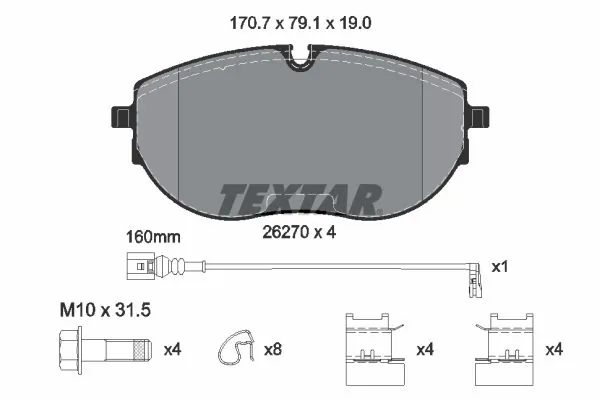 TEXTAR 2627001