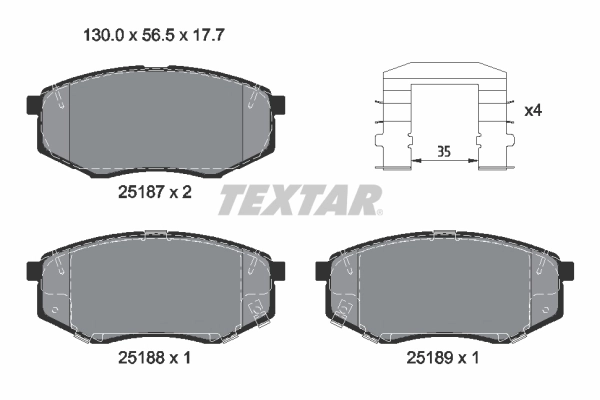 TEXTAR 2518704