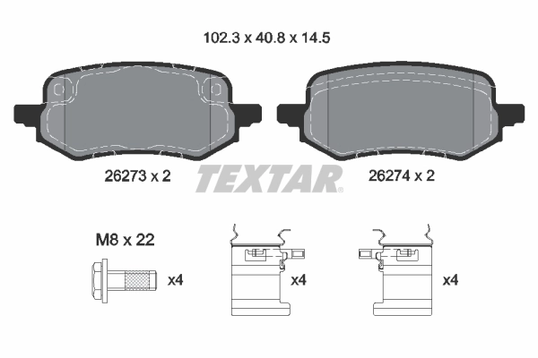 TEXTAR 2627301