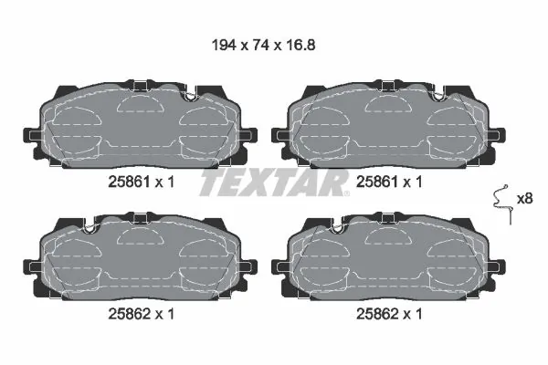 TEXTAR 2586101