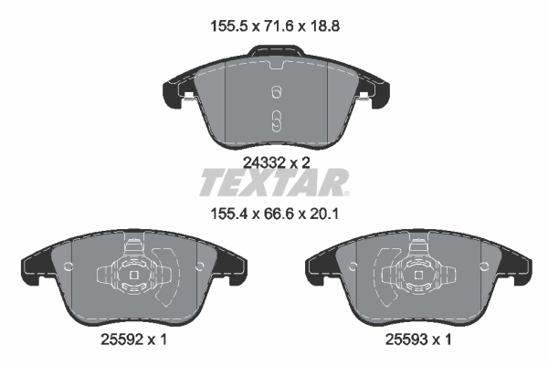 TEXTAR 2433205