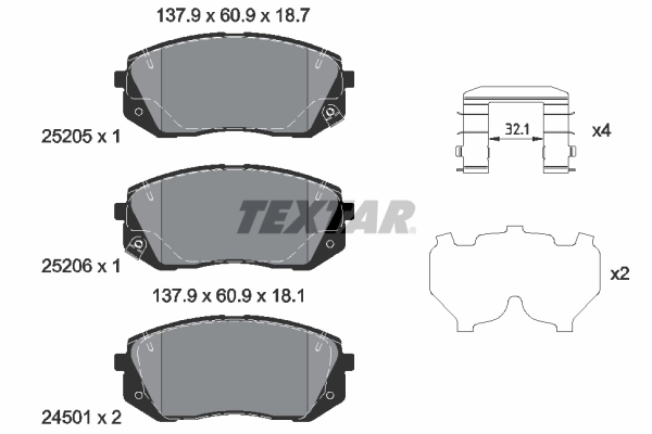 TEXTAR 2520504