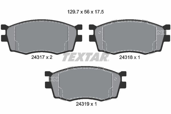 TEXTAR 2431701