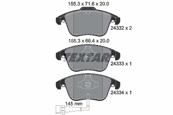 TEXTAR 2433301