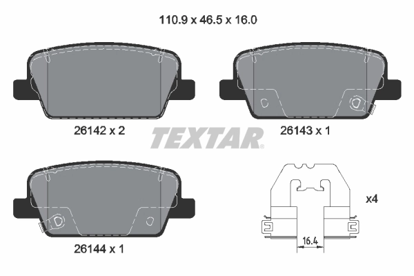 TEXTAR 2614201