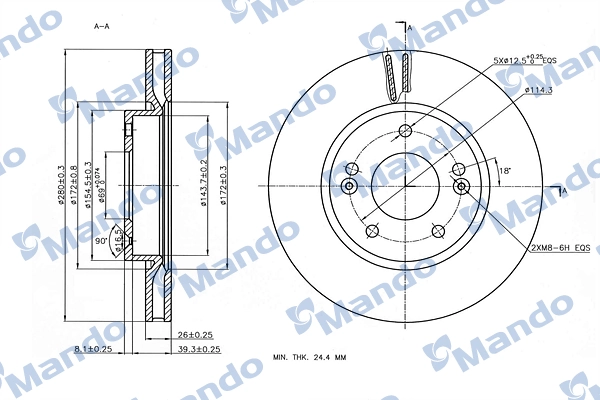 MANDO MBC030262