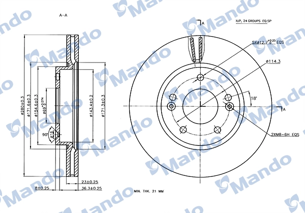 MANDO MBC030247