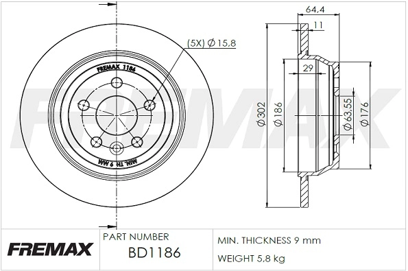 FREMAX BD1186