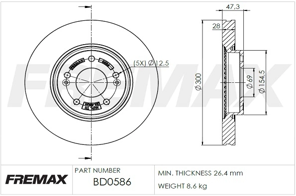 FREMAX BD0586
