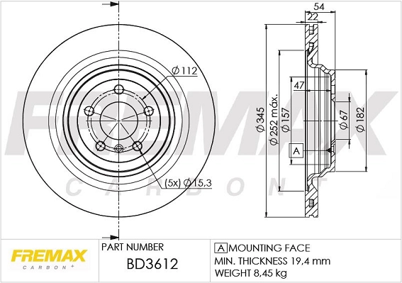 FREMAX BD3612
